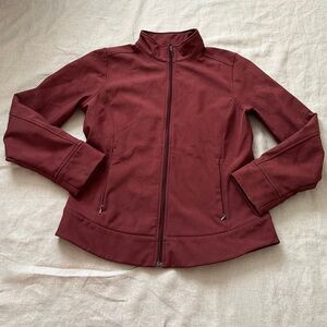 Patagonia Women's Leaf Print Fleece Lined Zipper Jacket